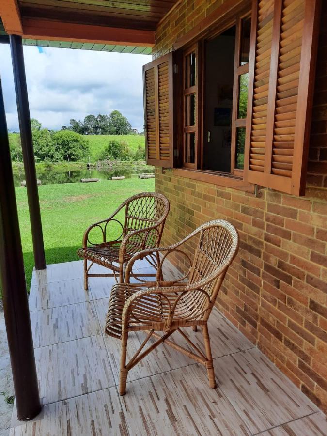 فيلا Rio Rufinoفي Fazenda Tamandua Casa De Campo - Cabana Coragem المظهر الخارجي الصورة