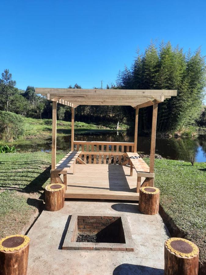 فيلا Rio Rufinoفي Fazenda Tamandua Casa De Campo - Cabana Coragem المظهر الخارجي الصورة